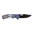 thumbnail image 6 of Camillus American Pie Pocket Knife Set 2.57" Drop Point 3Cr13 Black Blade Nylon Handle American Flag, 6 of 6