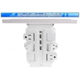 thumbnail image 3 of Wall Power Rotating Outlet Shelf - 6 Rotating Outlets + 3 Fast Charging USB - Rotating Electrical Socket Power Stand Holder - Space Saving + Surge Protector, 3 of 5
