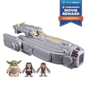 Star Wars ActionVerse Grogu & Anzellans Action Figures, 8-Inch Starship, Star Wars Toys