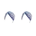 thumbnail image 1 of Qarigey Pañuelos para la cabeza para mujer, estilo bohemio, multiusos, preatados, plisados, accesorios de ropa, de quimioterapia, tipo 11 tipo 11 2piezas Qarigey CBP390698, 1 of 5