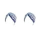 thumbnail image 1 of Qarigey Pañuelos para la cabeza para mujer, estilo bohemio, multiusos, preatados, plisados, accesorios de ropa, de quimioterapia, tipo 11 tipo 11 2piezas Qarigey CBP390698, 1 of 5
