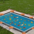 thumbnail image 3 of 25 x 45 Feet Pool Leaf Net Cover - Rectangle Inground Swimming Pool Cover, Keeps Leaves Out (Black), 3 of 13