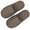 S Coffee*, variant on Foldable Unisex Stripe Print Non-Slip Thicken Outdoor Hotel Travel Slippers L Cyan