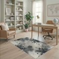 thumbnail image 2 of ODIKA Entryway Smoky Freeform Motif Decorative Throw Dorm Terraze Entry Pet Friendly & Kids Safe Play for Playroom, Bedroom, Reading Nook, 2 of 7