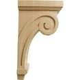 thumbnail image 3 of Ekena Millwork 3 1/4"W x 5"D x 9"H Scroll Corbel, Cherry, 3 of 4