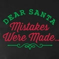 thumbnail image 3 of CafePress - Dear Santa Mistakes Were Made - Men's Long Sleeve Loose Fit Cotton Dark Pajama Set, 3 of 6