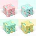 thumbnail image 2 of Infinity Cube Fidget Cube Toy, Sensory Stress Relief Decompression Fidget Finger Toys, Infinite Cube for Kids Adults Office (Blue), 2 of 5