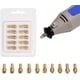 thumbnail image 1 of 10 mandriles de latón de precisión de 0,5 a 3,2 mm para taladro Dremel, herramientas rotativas de mandril eléctrico, 1 of 5