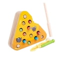 thumbnail image 2 of Juguetes de de madera Bloques educativos de juguetes sensoriales Queso juguetes de cuentas, 2 of 5