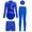 Blue, variant on YiZYiF Girls 4Pcs Active Training Clothes Set for Gymnastics Figure Skating Dance Ballet Leotard Unitard Black 16