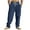Navy, variant on Gift for Father's Day Summer Fashion Plus Size Sweatpants for Men 2025 Solid Color Casual Elastic Waistband Drawstring Pocket Workwear