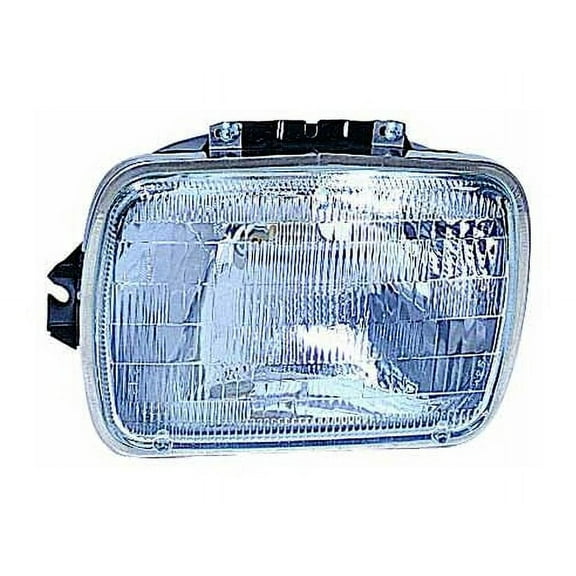 Right Headlight Assembly - Compatible with 1984 - 2001 Jeep Cherokee 1985 1986 1987 1988 1989 1990 1991 1992 1993 1994 1995 1996 1997 1998 1999 2000