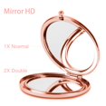 thumbnail image 3 of Mini espejo de bolsillo plegable Compact Mirror Dynippy Rose Gold, 3 of 4