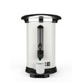 thumbnail image 1 of Yiwa Stainless Steel Coffee Urn, 80 or 100 Cup Capacity (12L/14L), Fast Brewing Beverage Maker for Offices, Buffets, and Weddings, 1 of 8