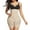 Beige, variant on Shapewear for Women Waist Trainer Open-Bust Mid-Thigh Bodysuit Boyshorts Body Shaper Underwear Pants Sexy Shorts