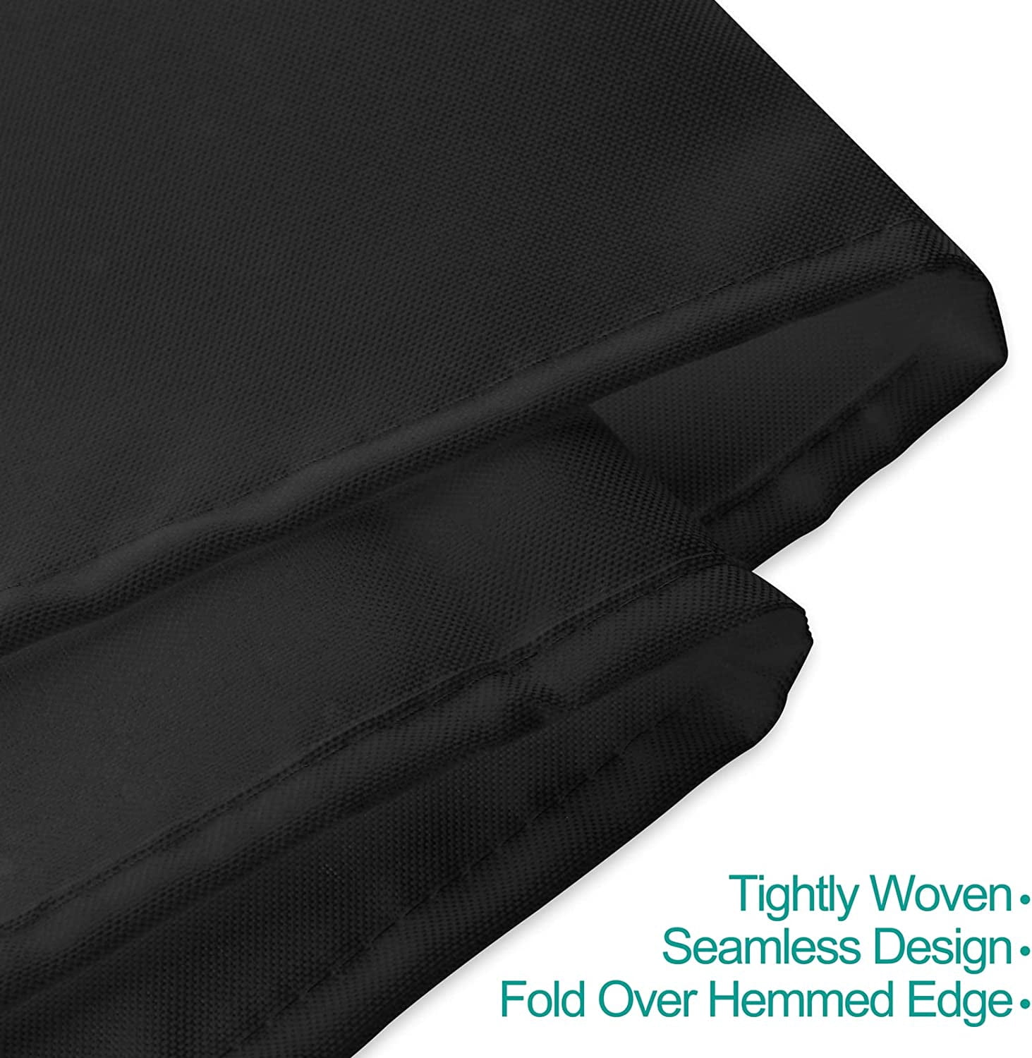 Emart 6 Pack Rectangle Tablecloth, 60x102in Black 100% Polyester Table Cloths for Banquet Wedding
