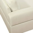 thumbnail image 3 of MAYEERTY Superior Beige white Lint Modern Adult Couch Living Room Sofa Set, 3 of 10