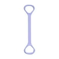 thumbnail image 1 of Banda de resistencia para ejercicios de fitness, mango antideslizante en forma de 8, entrenamiento premium Morado 40 cm de largo, 1 of 8
