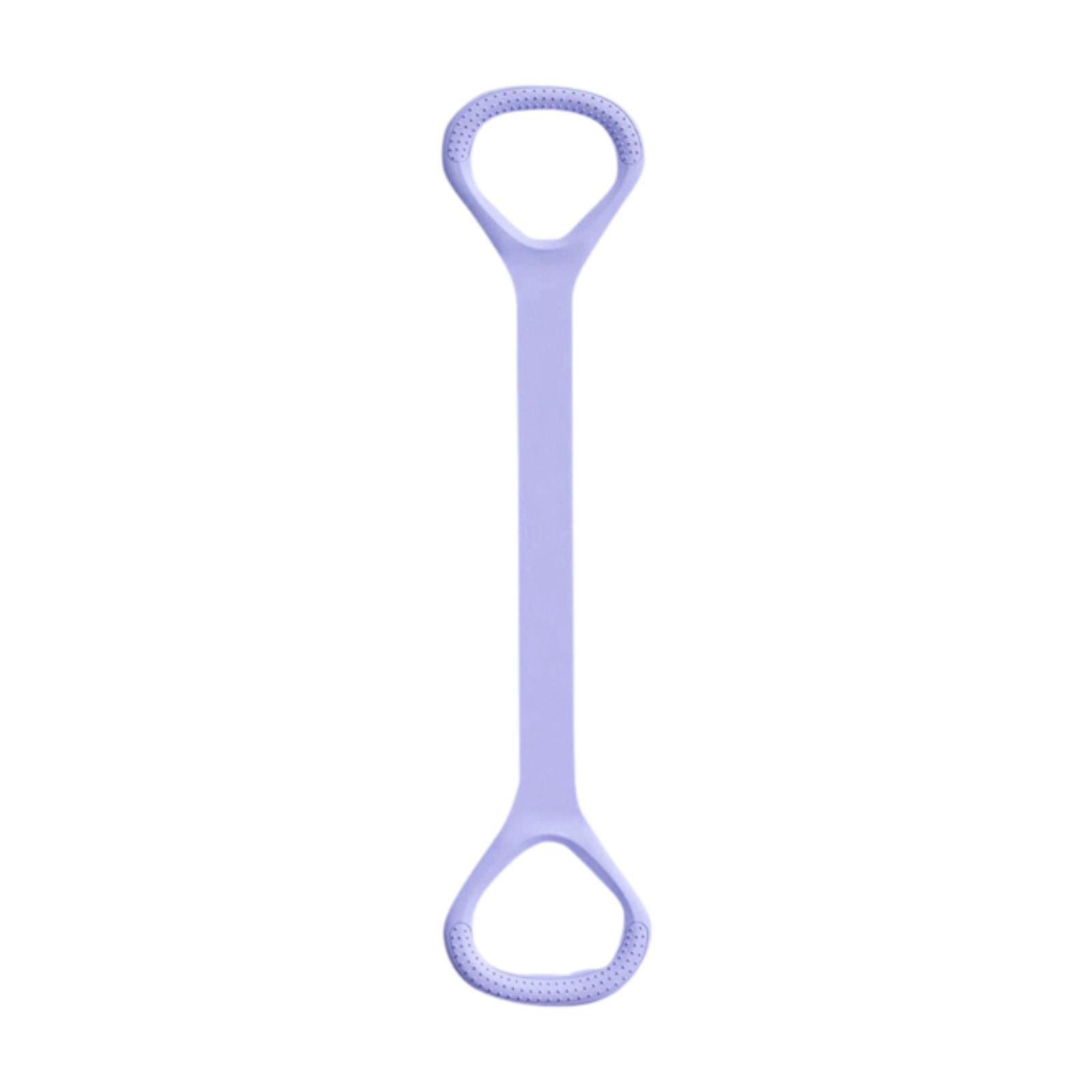 GARENDE Fitness Resistance Band 8 Shaped Elastic Workout Equipment for Gym Yoga Home Purple 50 cm Length