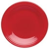 Fiesta 10-1/2-Inch Dinner Plates, Set of 4, Scarlet, Made in the USA By Brand Homer Laughlin