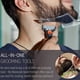 thumbnail image 2 of Guardurnaity Plantilla De Herramienta Para Forma A La Barba Con Peine Para El Aseo Del Vello Facial De Los Hombres Plantilla De Barba Para La Protección de la piel Negro, 2 of 6