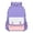 czb# Purple206, variant on CUZIBR Kids Unisex Girls Backpack Color Block Kids School Backpack Multi-Pocket Lightweight Comfortable Student Bookbag Back To School Daily Use