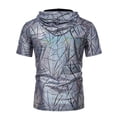 thumbnail image 4 of Chandail à Capuchon pour Hommes, Sweat à Capuche Hommes, Mode Décontractée Solide Sweat à Capuche Pull Tops Blouse, 4 of 7