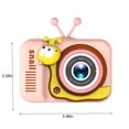 thumbnail image 3 of Children's Holiday Gift Digital Camera, High-Definition Front And Rear Shot 2000W Mini 2.0 Inch Video Camera with Photo/Video Function, Colorful Frames/Filters, Games, Portable for Kids 3-12, 3 of 9