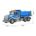 thumbnail image 3 of SSNTSY Large Dump Truck Toy Truck Vehicle Modle Engineering Car Pump Lift Simulation Rescue for Birthday Gift, 3 of 8