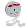thumbnail image 5 of Simplicity Trim, White 3/4 inch Classy Lace Trim Great for Apparel, Home Decorating, and Crafts, 3 Yards, 1 Each, 5 of 6