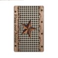 thumbnail image 3 of JML Doormat, Quick-Dry Microfiber & Non-Slip Rubber Backing Door Mat - Super Absorbent, Floor Mat for Bathroom/Kitchen, (16"x24") - Rustic Star and Checkerboard Pattern, 3 of 6