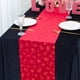 thumbnail image 1 of Corredor Rectangular de Mesa con Estampado de Corazones para San Valentín, 108x11 pulgadas en Poliéster, Mantel Decorativo Rojo/Dorado/Blanco para Cena Romántica/Decoración de Bodas, 1 of 6