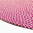 thumbnail image 2 of Jamestown Houndstooth Tweed Magenta 2' x 5', 2 of 2