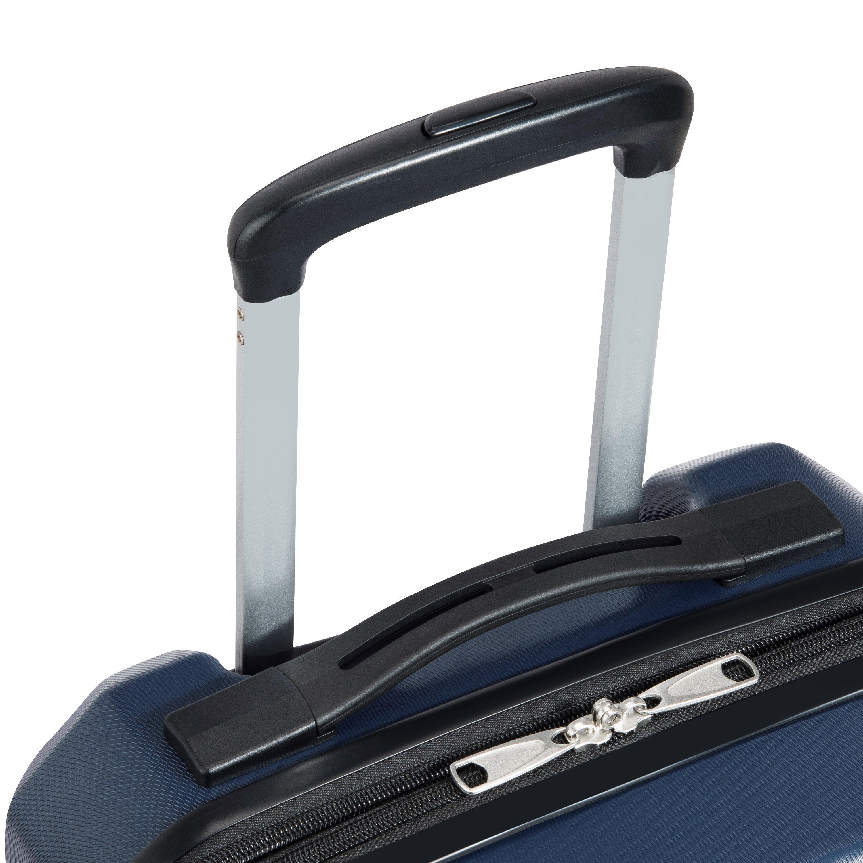 Securitech by Delsey, Asphalt 2-Piece Spinner Luggage Set, with Carry-on & Trunk, Navy