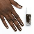 thumbnail image 3 of essie Expressie Quick Dry Vegan Nail Polish, Take the Expresso, Dark Brown, 0.33 fl oz, 3 of 11