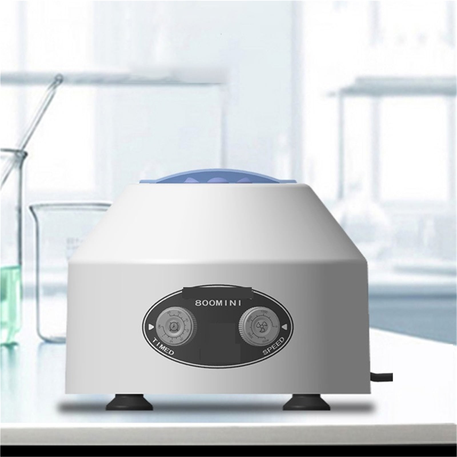 Desktop Centrifuge Mini Centrifuge Machine 4000rpm 1685xg Timing Medical Centrifuge Lab Practice Machine ,Efficient Separation