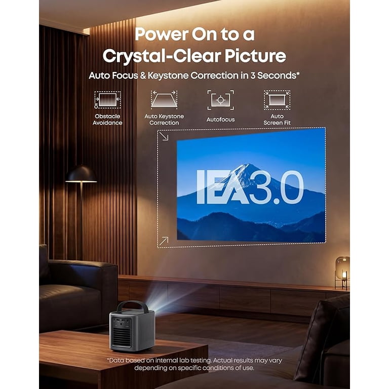 NEBULA Mars 3 Air GTV Projector - Netflix Officially Licensed, 400