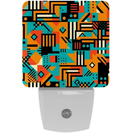 

Geometric cubes LED Square Night Lights with Motion Sensor - Modern and Energy Efficient Illumination for Any Room - for Hallways Bathrooms and Bedrooms