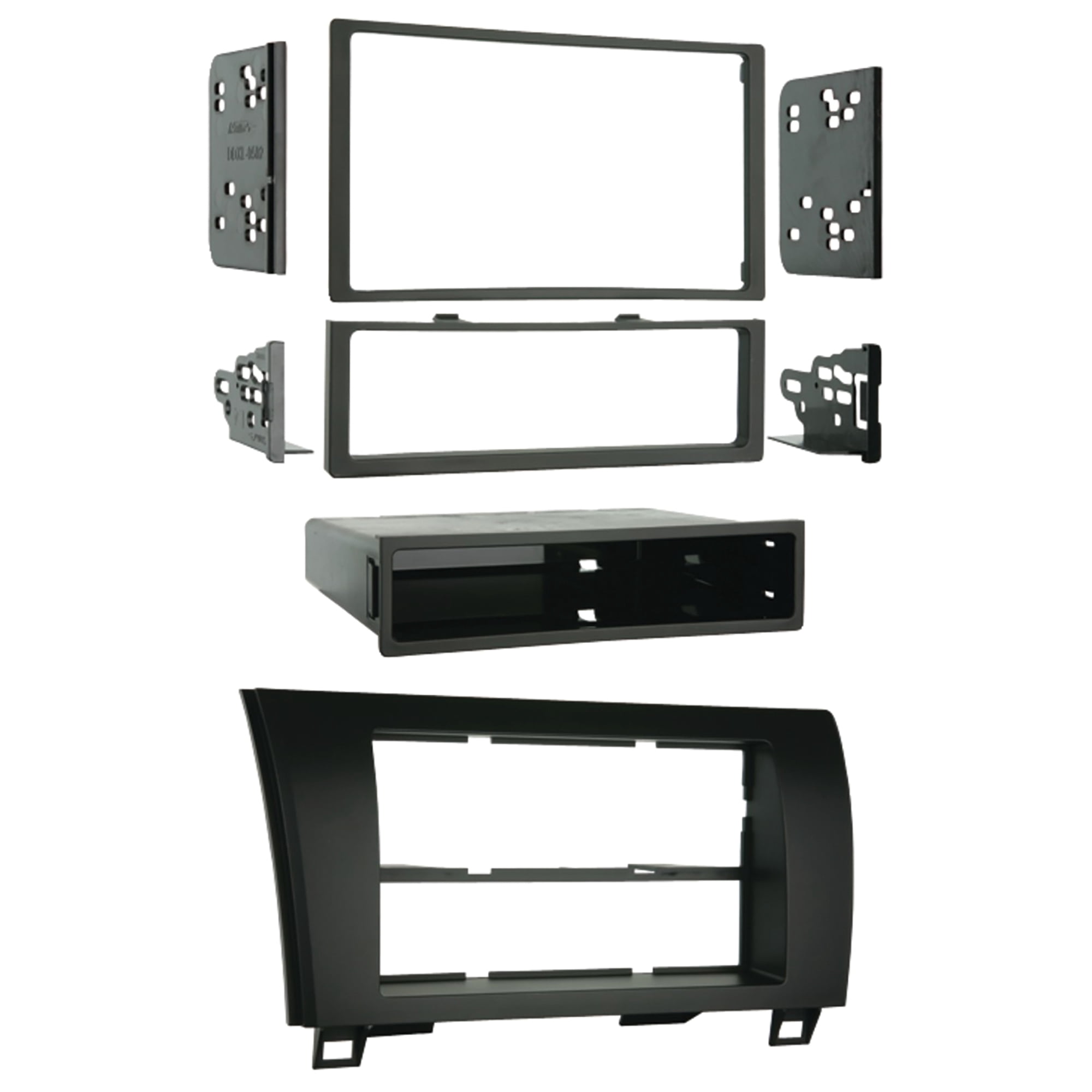 Toyota Tundra (matte black dash) 2007-2013 Double DIN Metra Car Stereo Installation Package