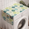 thumbnail image 1 of Garden Washing Machine Organizer, Abstract Pastel Pattern of Various Trees and Irregular Rounds, Anti-slip Fabric Top Cover for Washer and Dryer, Eggshell and Multicolor, by Ambesonne, 1 of 1