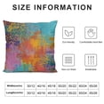 thumbnail image 6 of COMIO  Abstract Art Throw Pillow Case, Graffiti Rainbow Stain Marble Square Home Decorative Cushion Cover for Pillow Covers, Pillowcases for Bedroom Office Dorm Couch 2 pcs White, 6 of 6