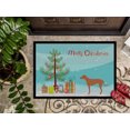 thumbnail image 3 of Carolines Treasures BB8439JMAT Rhodesian Ridgeback Tapis de Noël Intérieur Ou Extérieur, 24 x 36 Po, 3 of 4