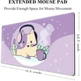 thumbnail image 2 of Kawaii Purple Space Cat Desk Mat Cute Anime Extended Mouse Pad Large XXL Gaming Desk Pad Long Mousepad Keyboard Pad Mouse Desktop Mat 31.5''''X15.7'''' Cute Desk Accessories for Girls Desk Décor, 2 of 6