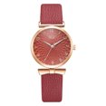 thumbnail image 1 of PVCS Montres Femmes Ensemble Bracelet Fleurs Montre Bracelet Décontractée Cuir Quartz, 1 of 4