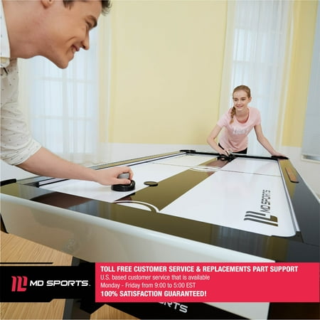 MD Sports - 84" Air Powered Hockey Table