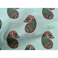 thumbnail image 4 of oneOone Cotton Cambric Fabric Paisley Block Print Fabric BTY 56 Inch Wide, 4 of 4