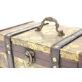 thumbnail image 4 of Decorative Leather Treasure Trunk Box, 4 of 5