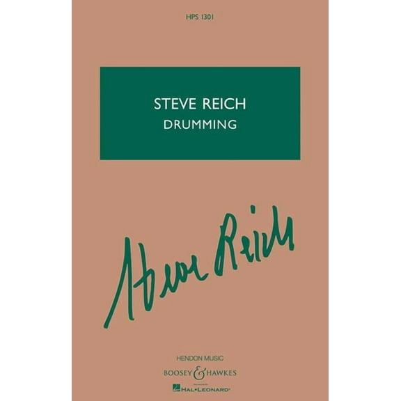 Drumming: Percussion Ensemble (Paperback) by Steve Reich