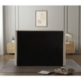 thumbnail image 5 of Meridian Furniture Penny Beige Chenille Fabric Queen Bed, 5 of 10