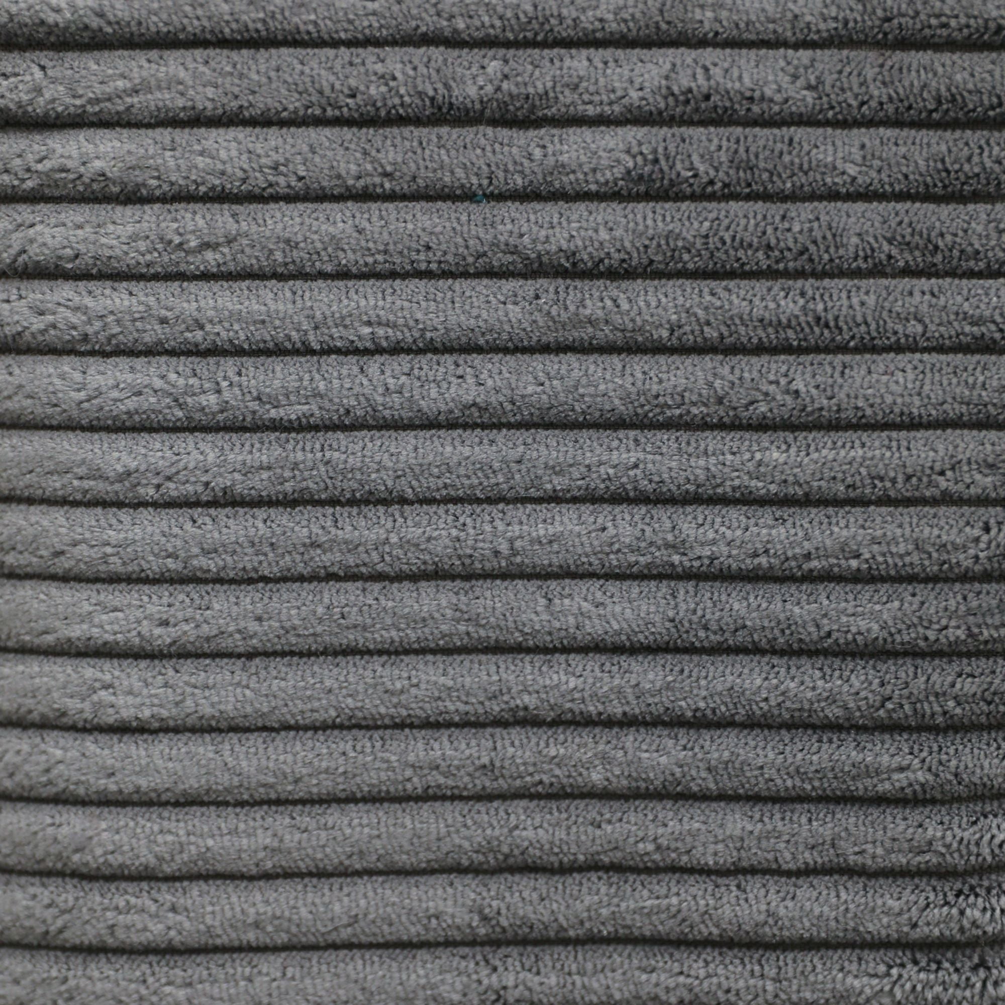Picket House Furnishings Mesa Modular Ottoman in Steno Charcoal